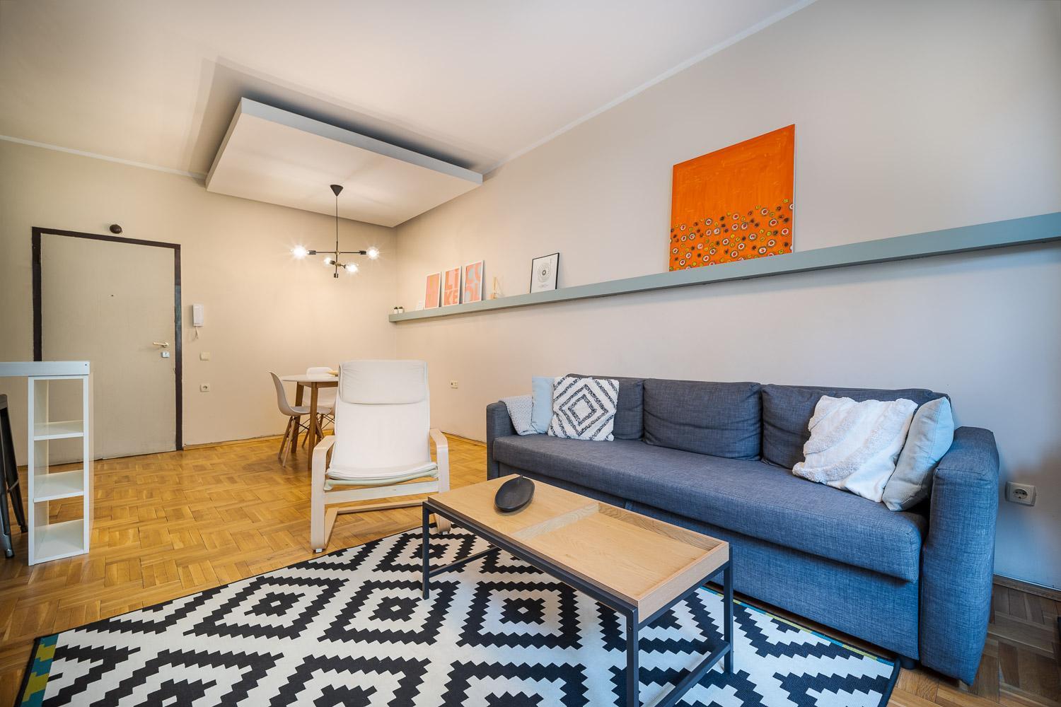Apartemen Cozy 1 Bdrm, Center, Solunska Near Vitoshka Street *